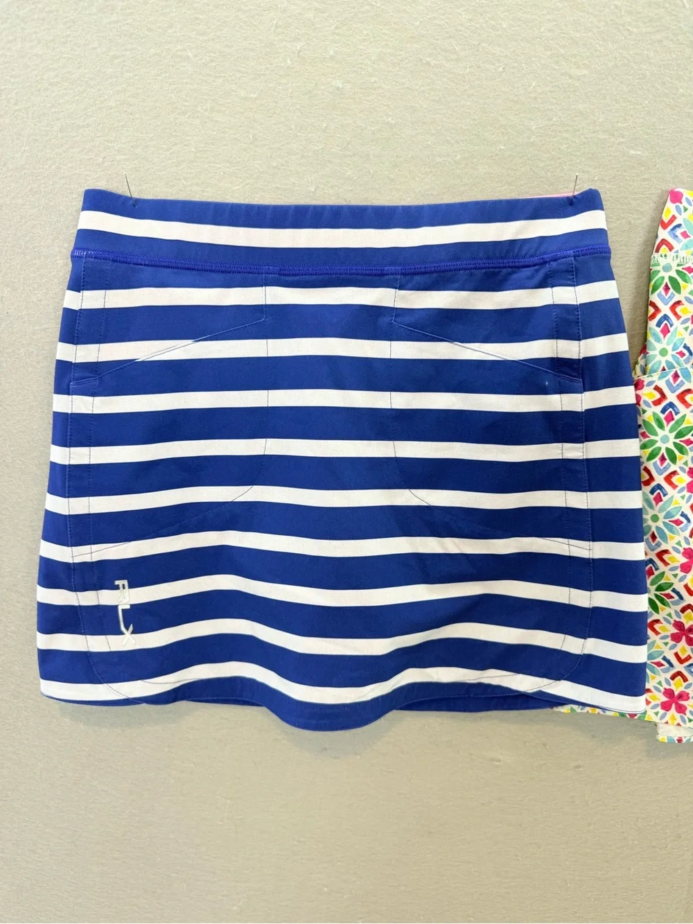 RLX Ralph Lauren Girls athletic set of 2 Skort printed floral & stripe size S /7